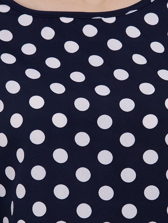 bell sleeved polka dots top - 16780554 - Zoom Image - 5