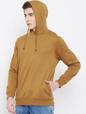 brown solid sweatshirt - 16780584 - Standard Image - 2