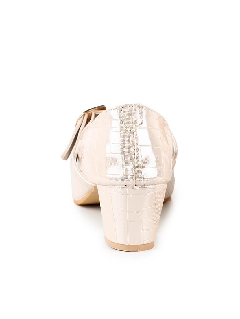 gold slip on pumps - 16782297 - Zoom Image - 5