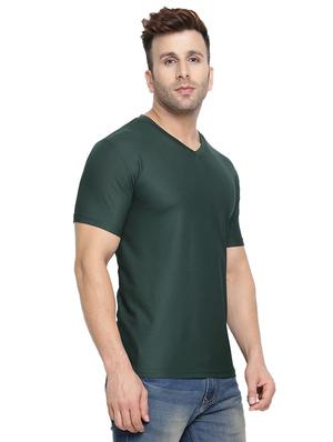 green solid t-shirt - 16782957 - Standard Image - 2