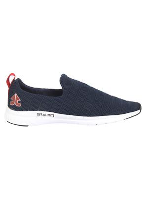 navy fabric slipon sport shoes - 16783360 - Standard Image - 2