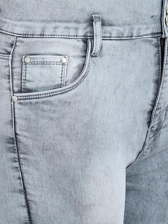 high rise frayed jeans - 16783494 - Zoom Image - 5
