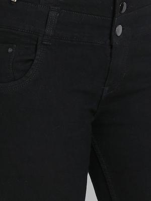 high rise frayed hem jeans - 16783498 - Standard Image - 5