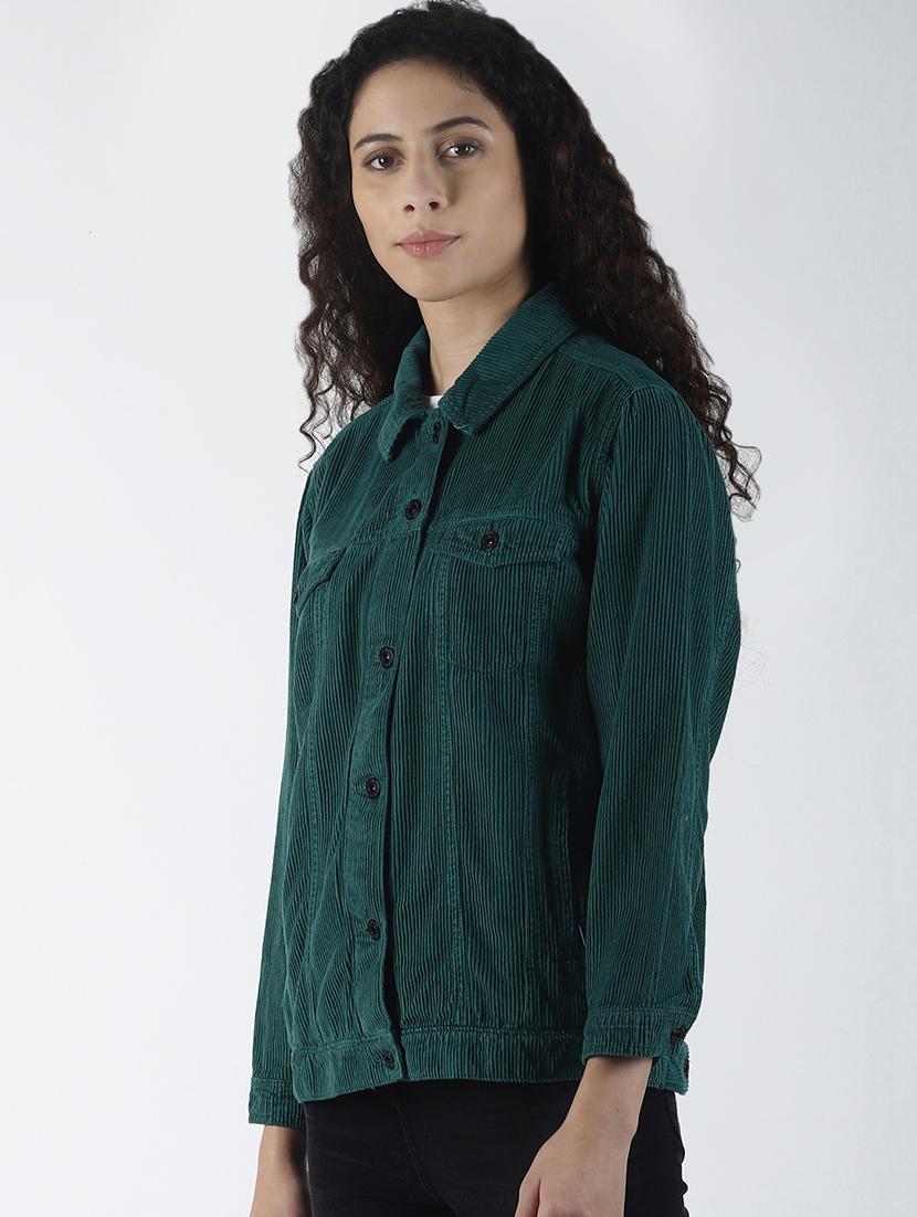 long sleeved pocket flap jacket - 16785915 - Zoom Image - 2