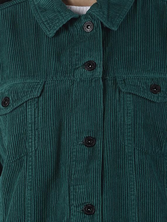 long sleeved pocket flap jacket - 16785915 - Zoom Image - 5
