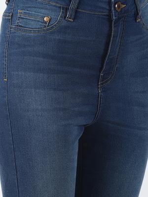 high rise stone washed jeans - 16786014 - Standard Image - 5