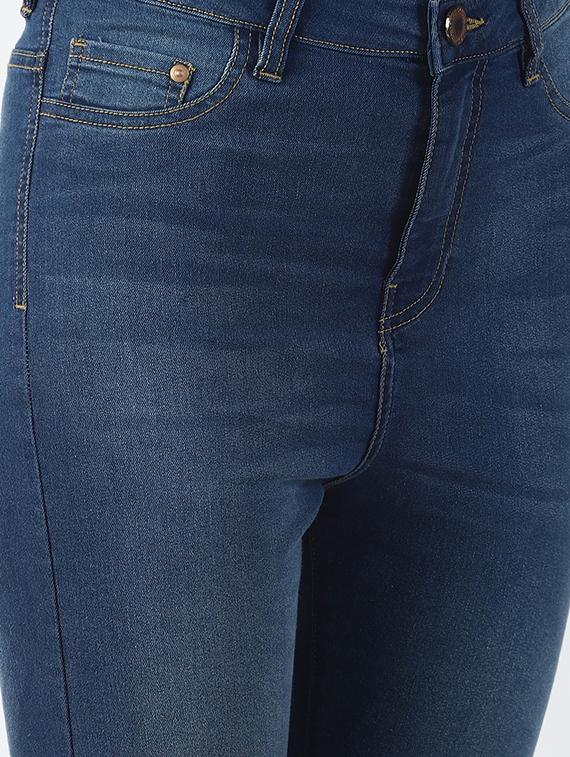 high rise stone washed jeans - 16786014 - Zoom Image - 5