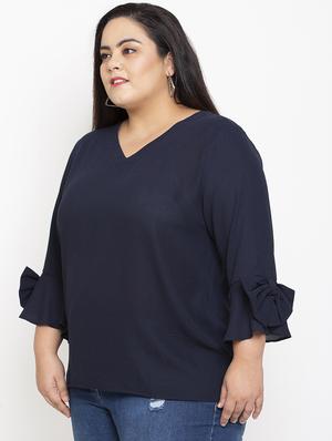 bow detail solid top - 16786640 - Standard Image - 2