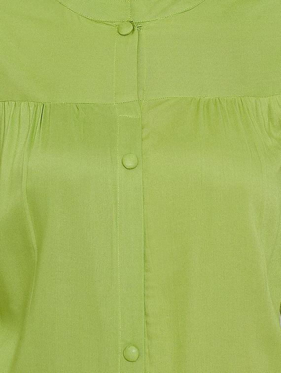 solid straight kurta - 16787158 - Zoom Image - 5