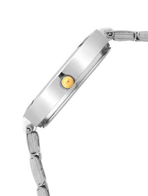 hemt white dial analog women's watch-hm-lr207-wht-slv-ch - 16787187 - Standard Image - 2