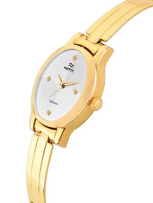 hemt white dial analog women's watch-hm-lr045-wht-gld-ch - 16787196 - Standard Image - 2