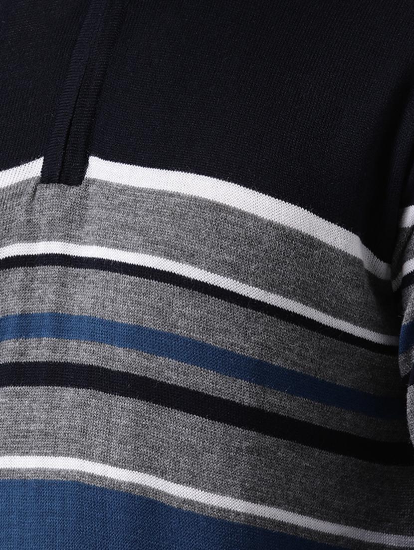 blue striped pullover - 16790229 - Zoom Image - 5