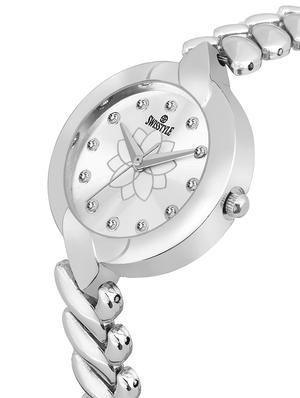 swisstyle white dial analog women's watch-ss-lr307-wht-slv-ch - 16791658 - Standard Image - 2