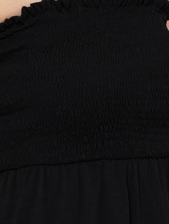 smocked detail off shoulder a-line dress - 16792355 - Zoom Image - 5