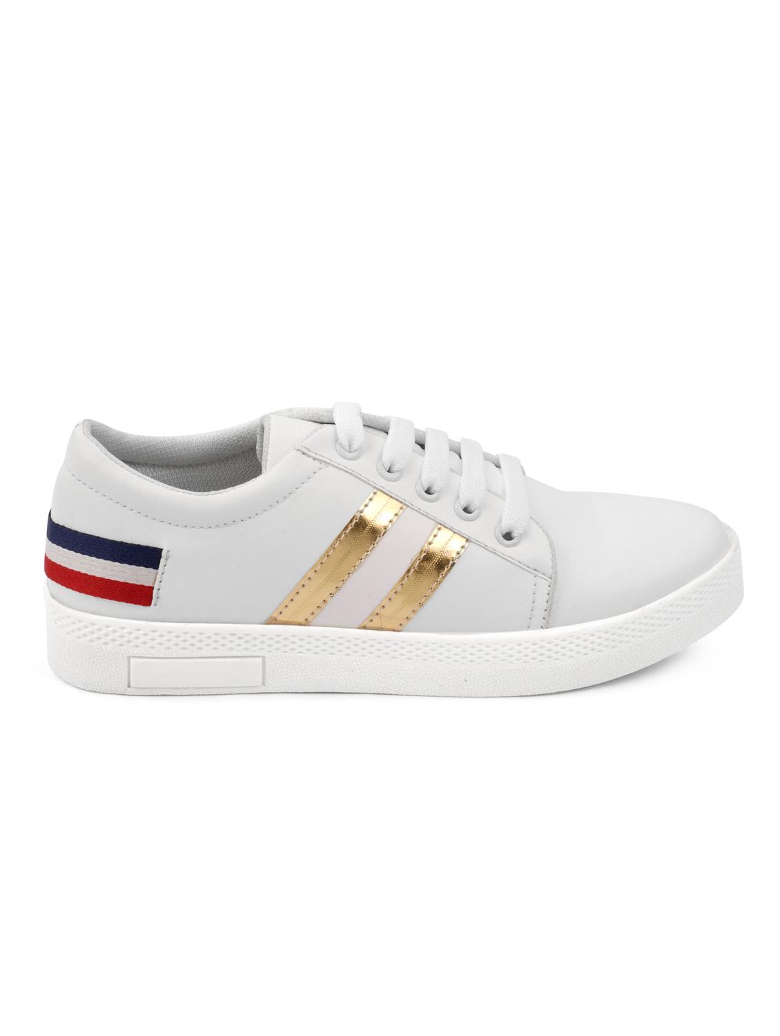 white lace-up sneakers - 16792597 - Zoom Image - 2