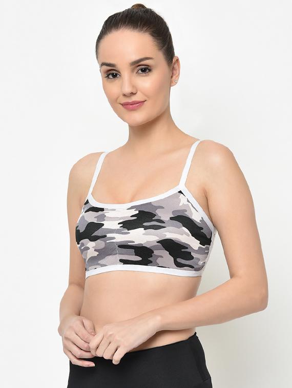 camouflage sports bra - 16794142 - Zoom Image - 2