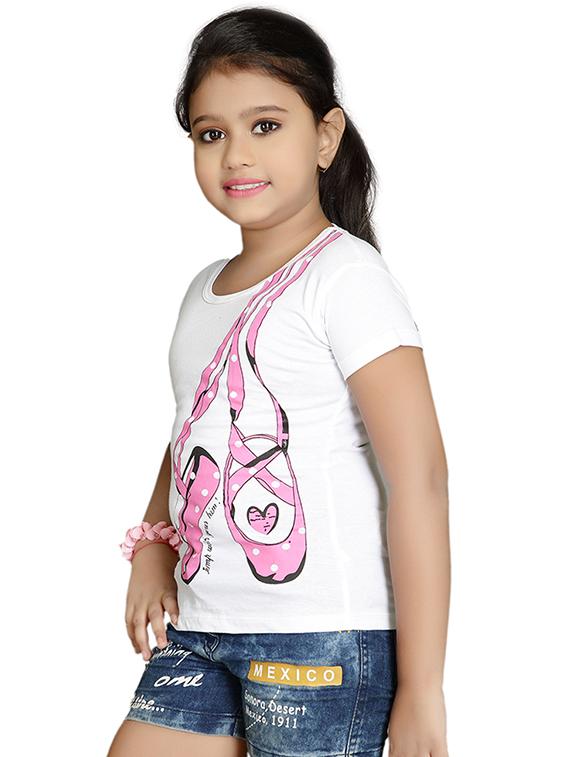 white cotton regular tees - 16794417 - Zoom Image - 2