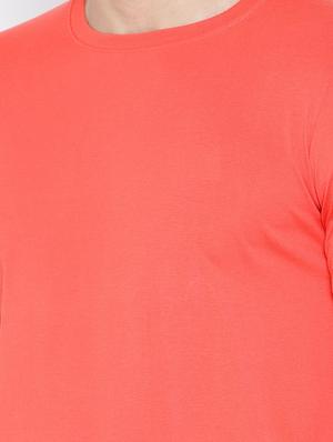 orange solid t-shirt - 16797128 - Standard Image - 5