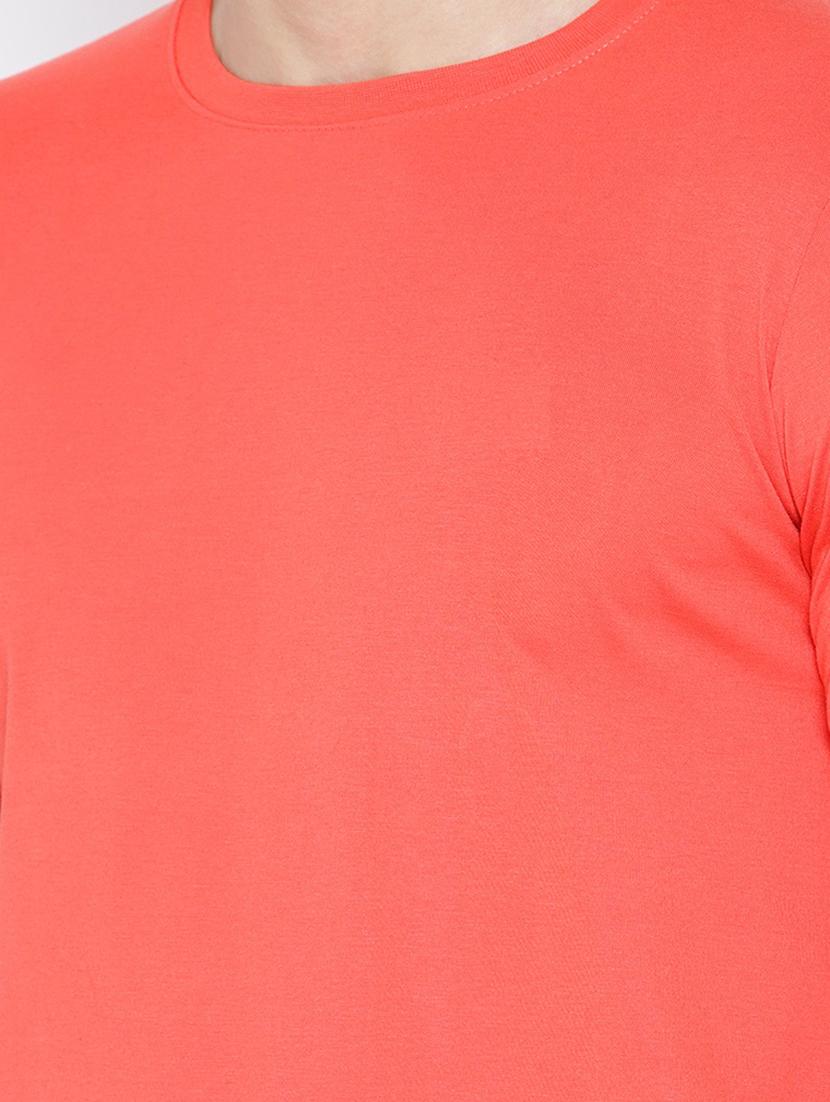 orange solid t-shirt - 16797128 - Zoom Image - 5