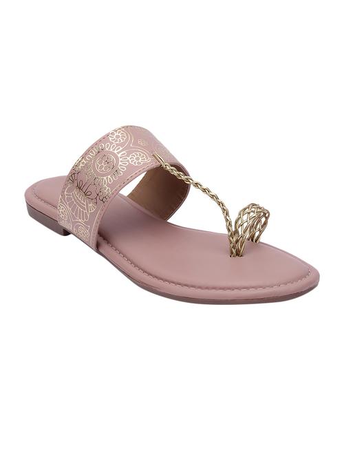 pink one toe sandals - 16798793 - Standard Image - 1