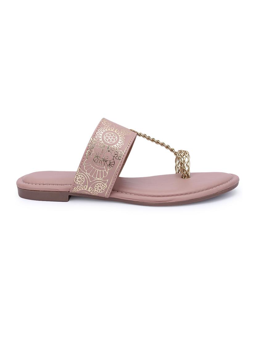 pink one toe sandals - 16798793 - Zoom Image - 2