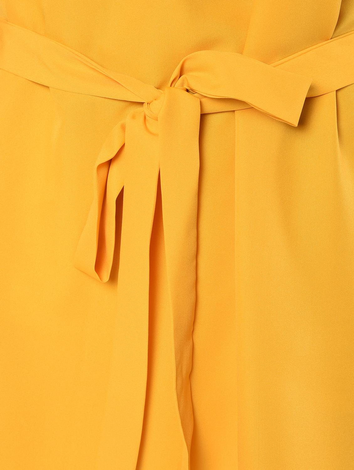 tie front halter neck a-line dress - 16802276 - Zoom Image - 5