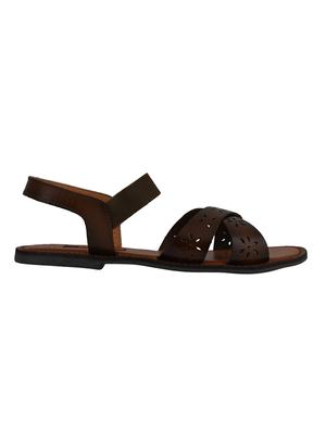 brown back strap sandals - 16802563 - Standard Image - 2