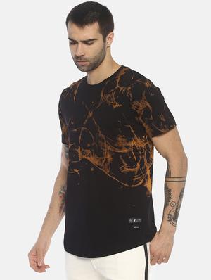 black all over print t-shirt - 16803100 - Standard Image - 2