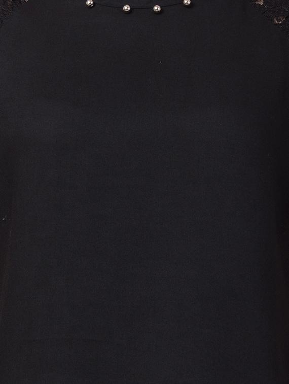 tie knot sleeved raglan sleeved top - 16803595 - Zoom Image - 5