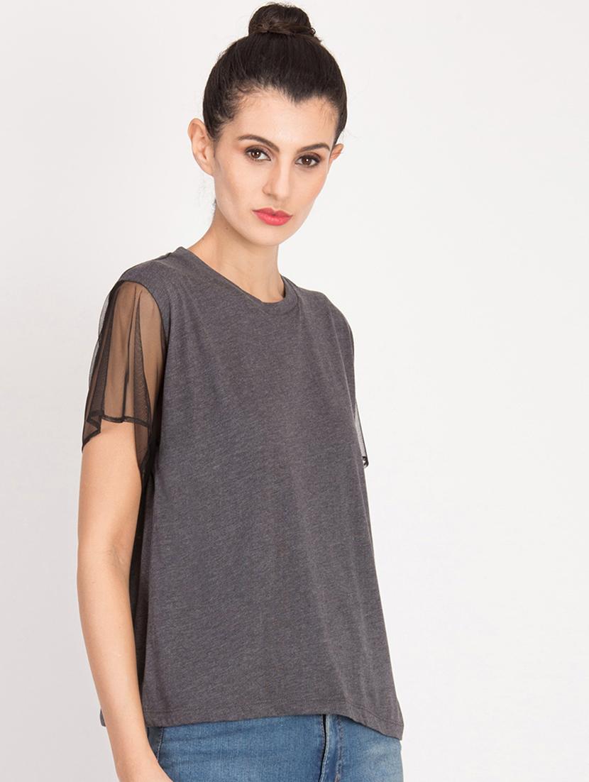 sheer panel solid top - 16811156 - Zoom Image - 2