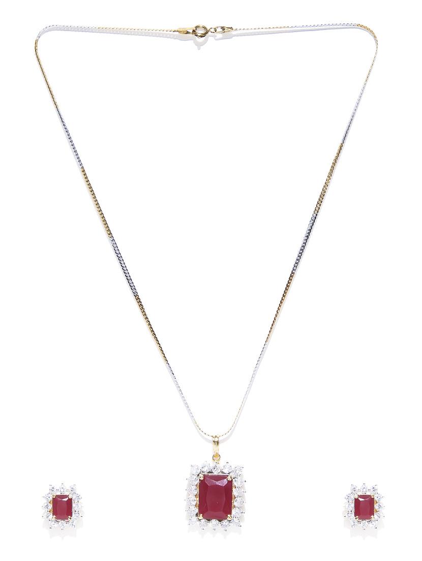 gold metal chain necklace - 16811604 - Zoom Image - 2