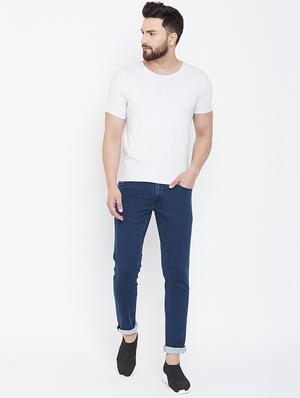 blue plain denim jeans - 16812494 - Standard Image - 5