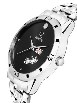 ? quixotic dashing black day-date analog mens watch - 16812686 - Standard Image - 2