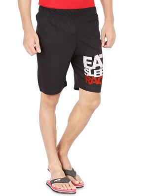 black printed shorts - 16816626 - Standard Image - 2