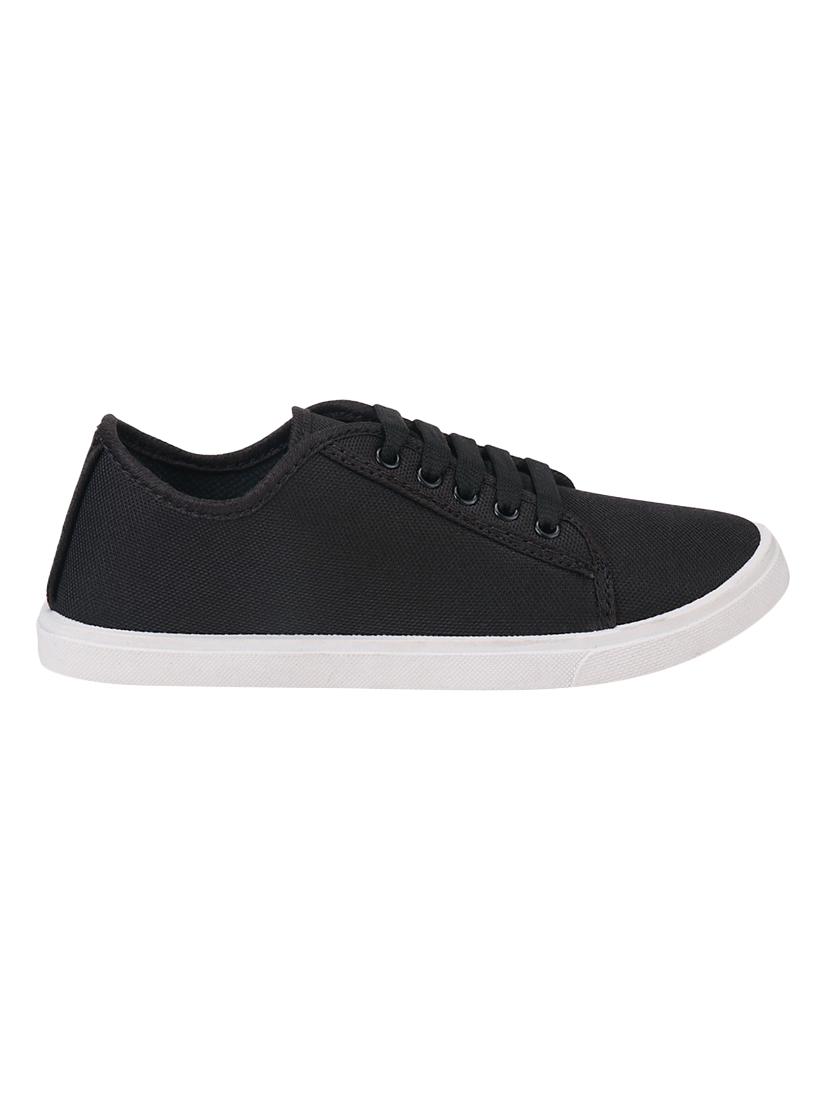 black lace-up sneakers - 16817251 - Zoom Image - 2