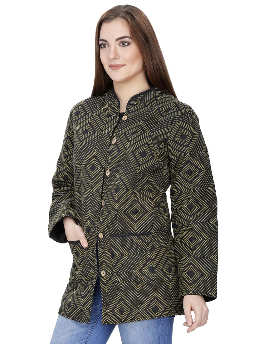 embroidered quilted & padded jacket - 16821454 - Zoom Image - 2