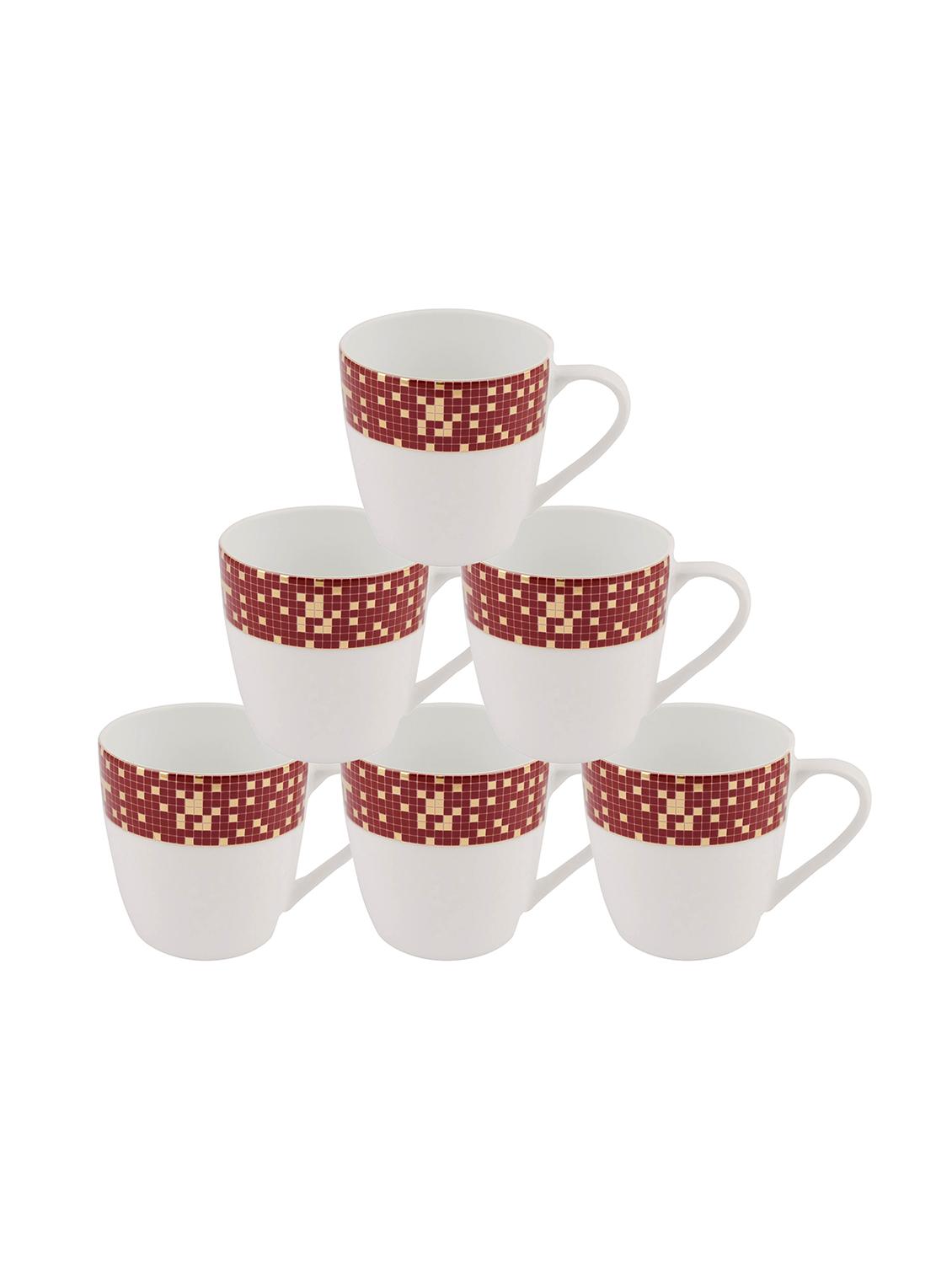 bone china tea cups with real gold design print (set of 6) - 16823499 - Zoom Image - 2