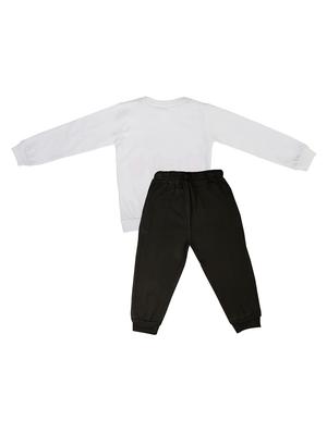 white cotton full length sets twin sets - 16827198 - Standard Image - 2