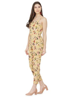 cami neck floral jumpsuit - 16827484 - Standard Image - 2