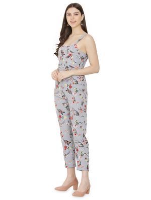cami neck floral jumpsuit - 16827489 - Standard Image - 2