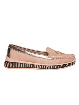 pink slip on loafers - 16829237 - Standard Image - 2