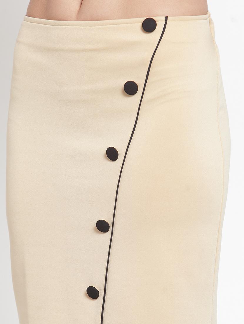 button-up straight skirt - 16830225 - Zoom Image - 5