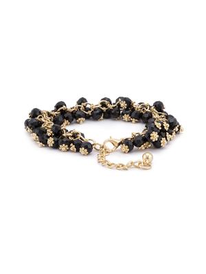 black metal links bracelet - 16831197 - Standard Image - 2