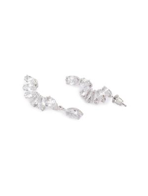 silver metal studs earring - 16831231 - Standard Image - 2