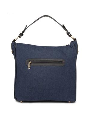 blue leatherette (pu) hobo handbag - 16831458 - Standard Image - 2