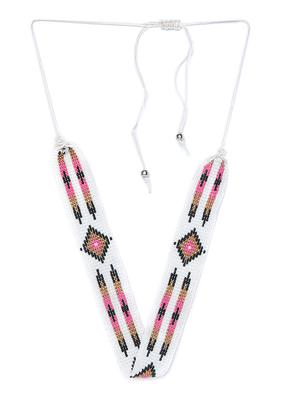 multi colored metal choker necklace - 16831976 - Standard Image - 2