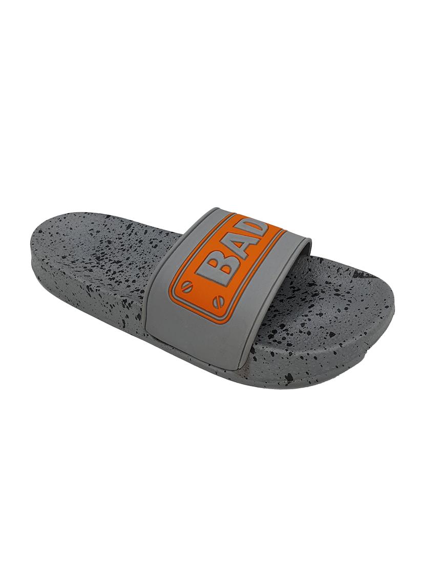 grey rubber slip on flip flops - 16833085 - Zoom Image - 2
