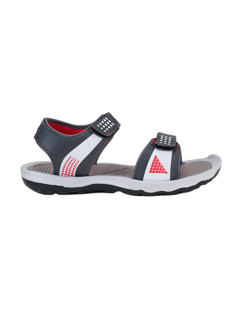 grey leatherette back strap floaters - 16834067 - Zoom Image - 2