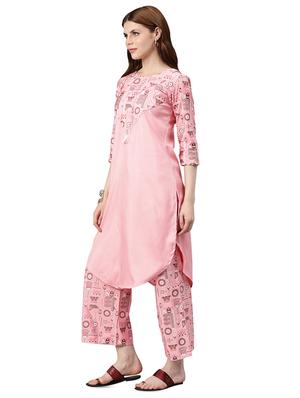 printed straight kurta - 16834161 - Standard Image - 2