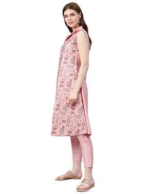 printed a-line kurta - 16834169 - Standard Image - 2